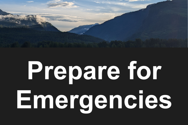 Emergency Management Page